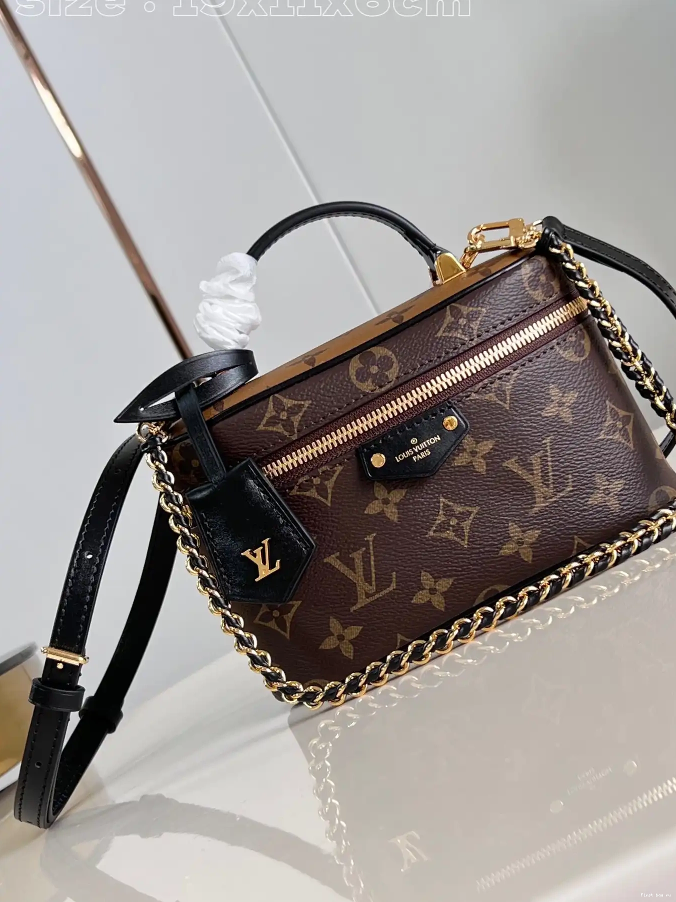 Chain x Vanity VUITTON 11.5 Pouch-19 6.5 CM x LOUIS 0429
